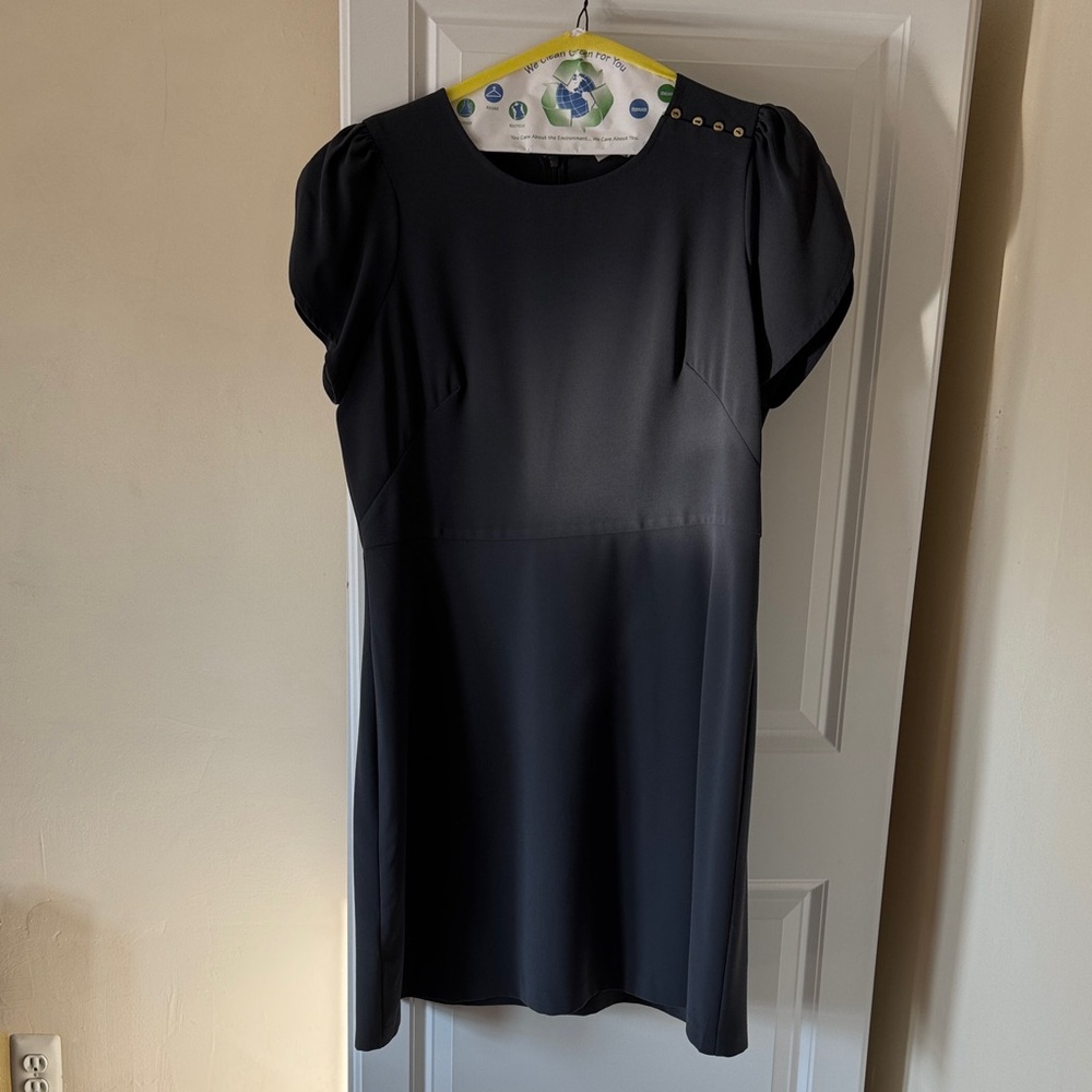 LOFT Gray Petite Dress